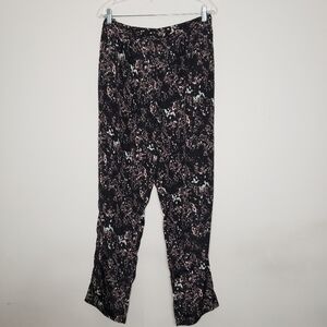 J Jess Floral Print Pant Size Large - 16